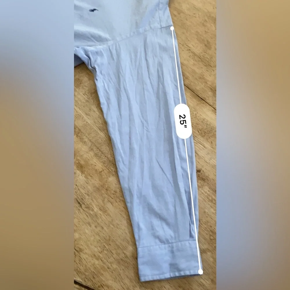 Polo Ralph Lauren Classic Fit Men’s 16.6 34/35 Lt Blue Cotton Oxford‎ Shirt